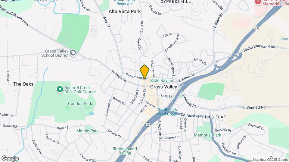 116 N Church St Map and Location Details