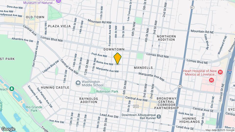 720 Roma Ave NW Mapa y Detalles de la Ubicación