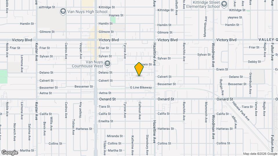 14201 Calvert St, Unit 14203 3/4 Map and Location Details
