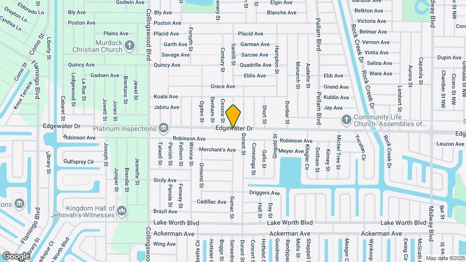 18241 Edgewater Dr Mapa y Detalles de la Ubicación