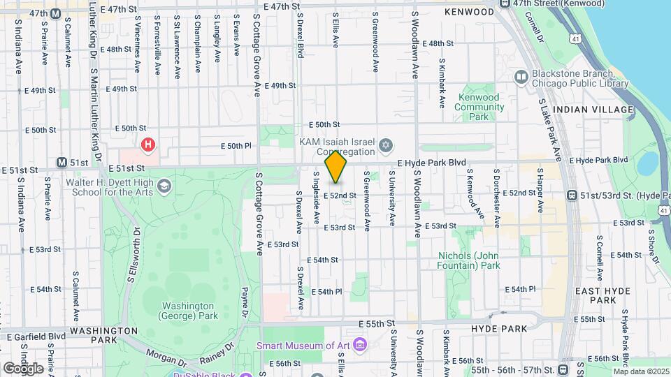 5132 S Ellis Ave Mapa y Detalles de la Ubicación