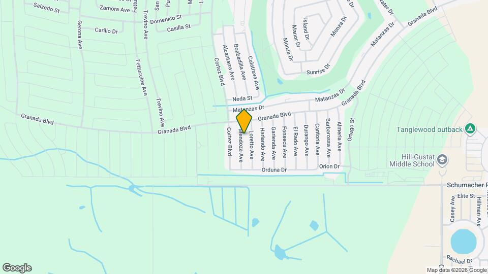 4100 Mendoza Ave Mapa y Detalles de la Ubicación