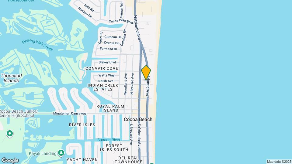 220 N Atlantic Ave Map and Location Details