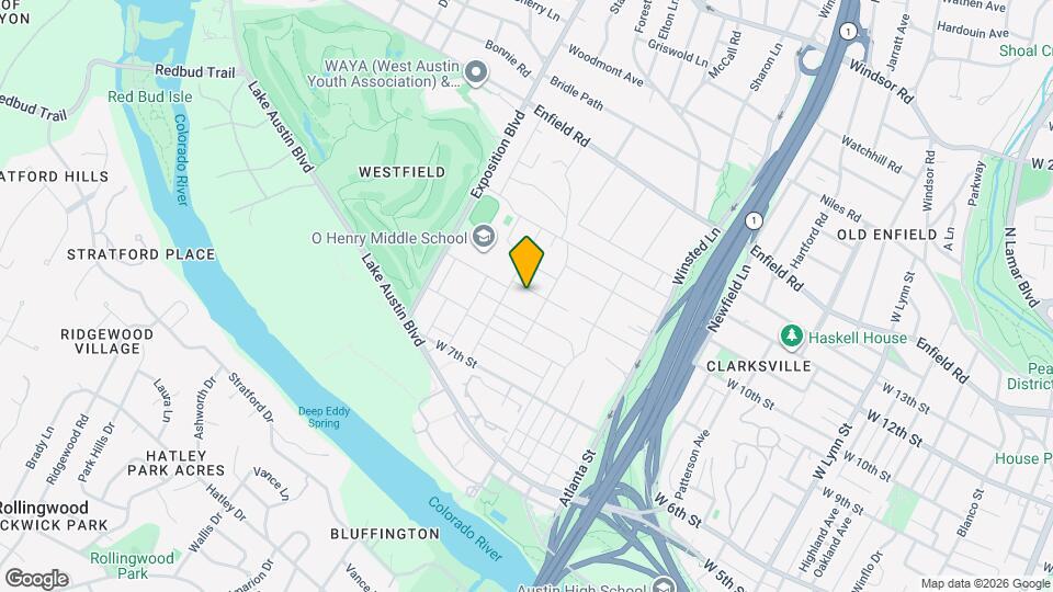 2407 W 10th St Map and Location Details