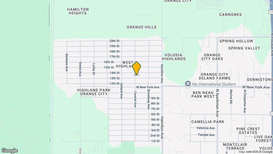 1297 13th St Map and Location Details