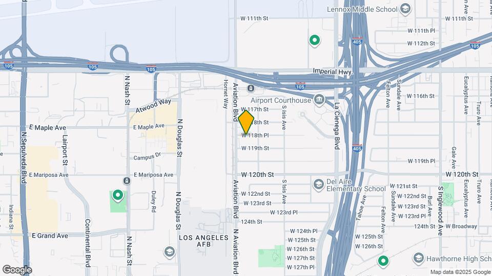 5526 W 118th Pl Map and Location Details