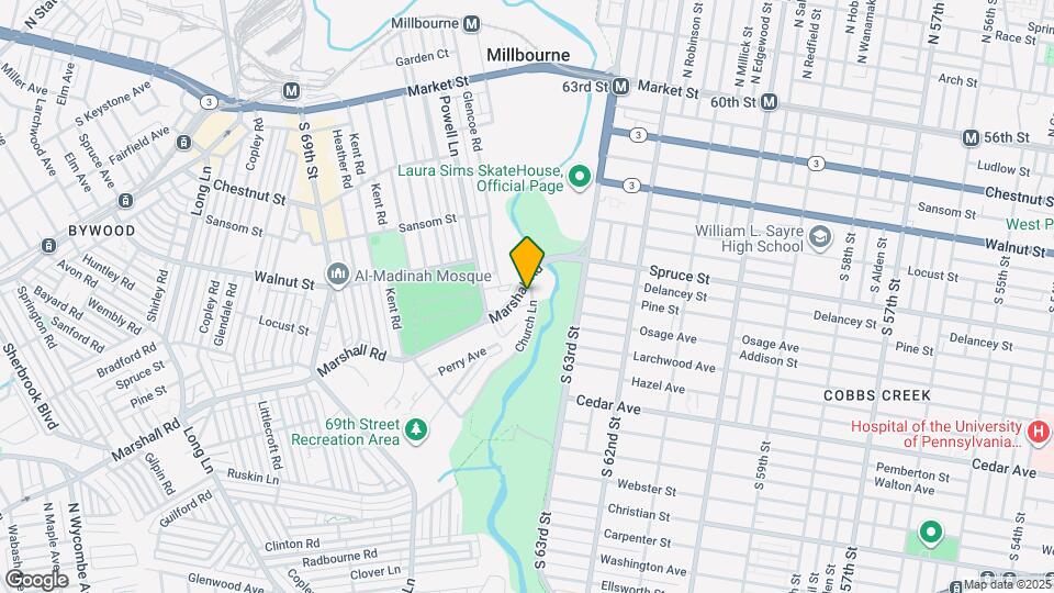 6505 Old Marshall Rd Map and Location Details