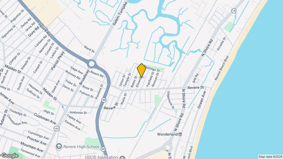 47 Elmwood St Map and Location Details