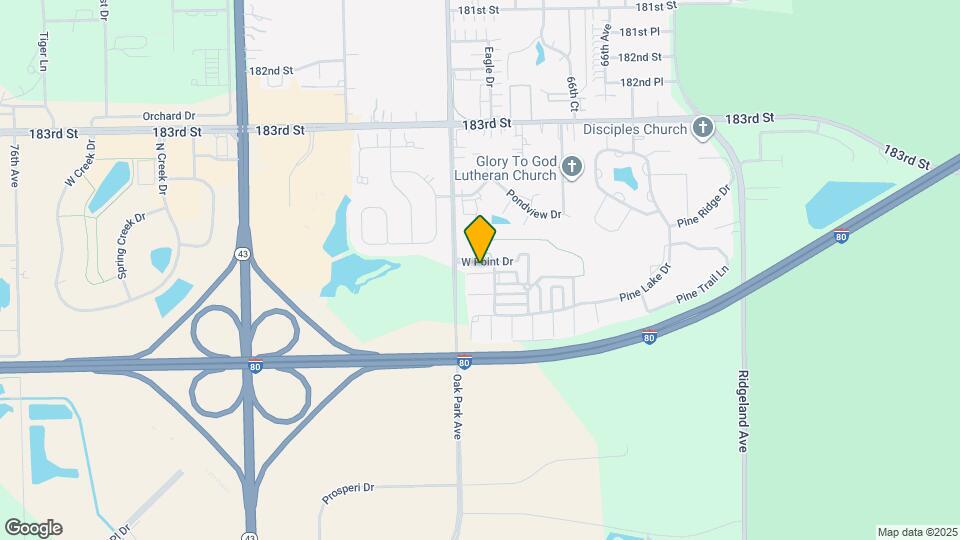 18568 W Point Dr Map and Location Details