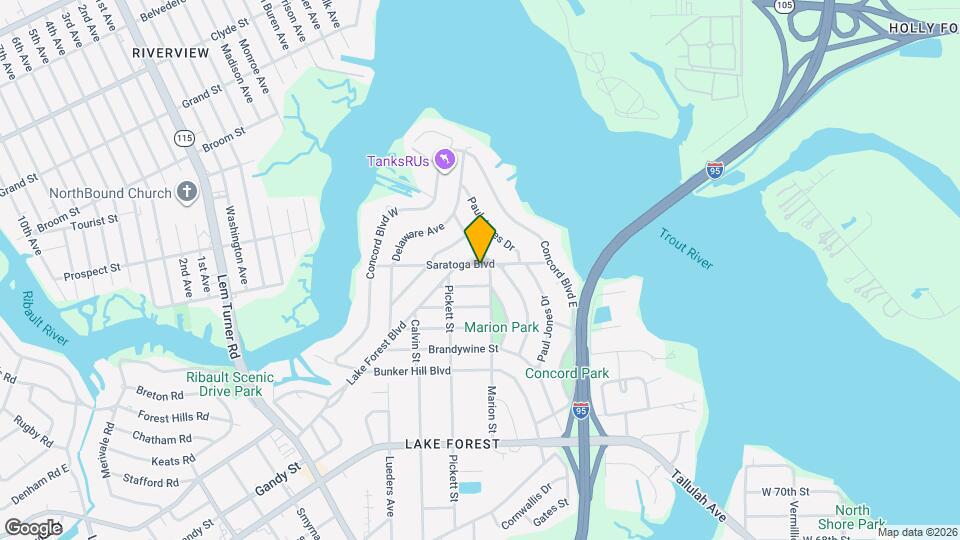 912 Saratoga Blvd Mapa y Detalles de la Ubicación