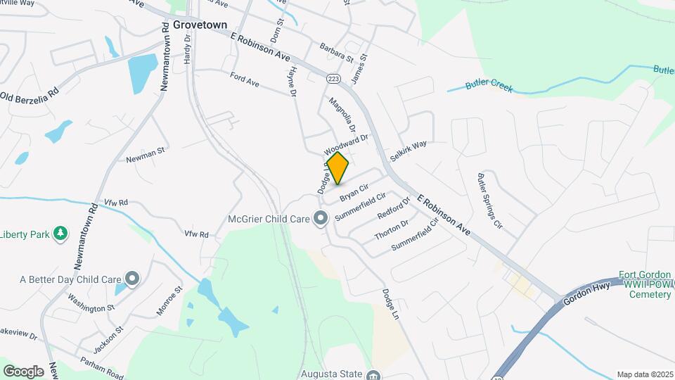 844 Bryan Cir Map and Location Details