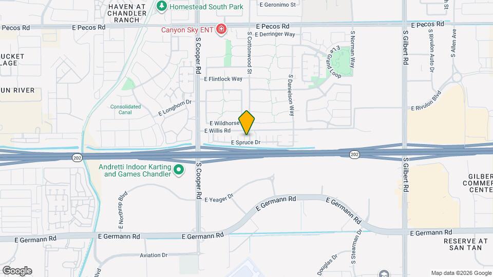 2236 E Spruce Dr Mapa y Detalles de la Ubicación