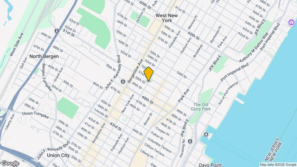 5008 Palisade Ave Mapa y Detalles de la Ubicación