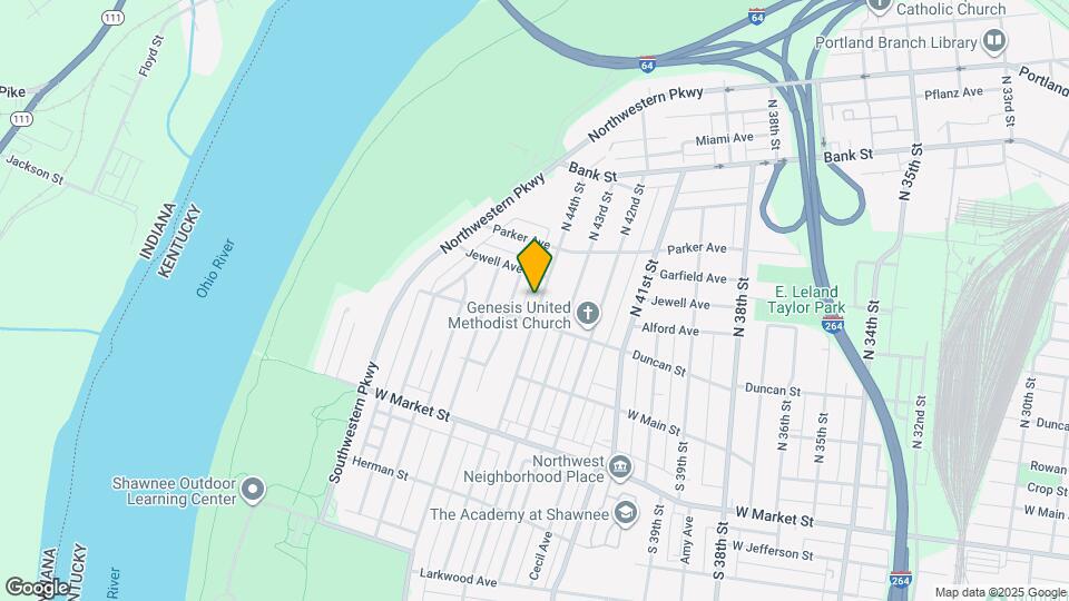 320 N 44th St Map and Location Details