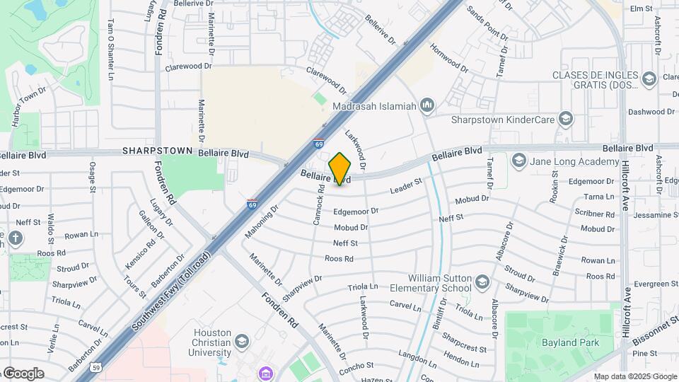 7130 Leader St Map and Location Details