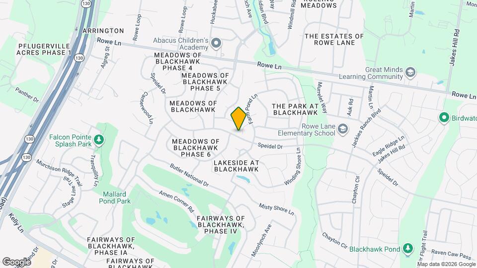 20204 Mustang Island Cir Map and Location Details