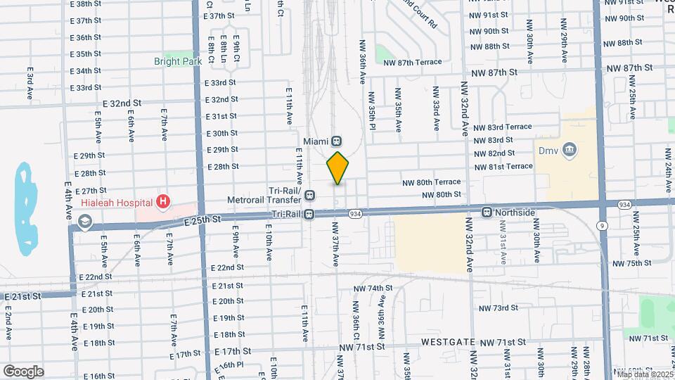 8015 NW 37th Ave-Unit -B Map and Location Details