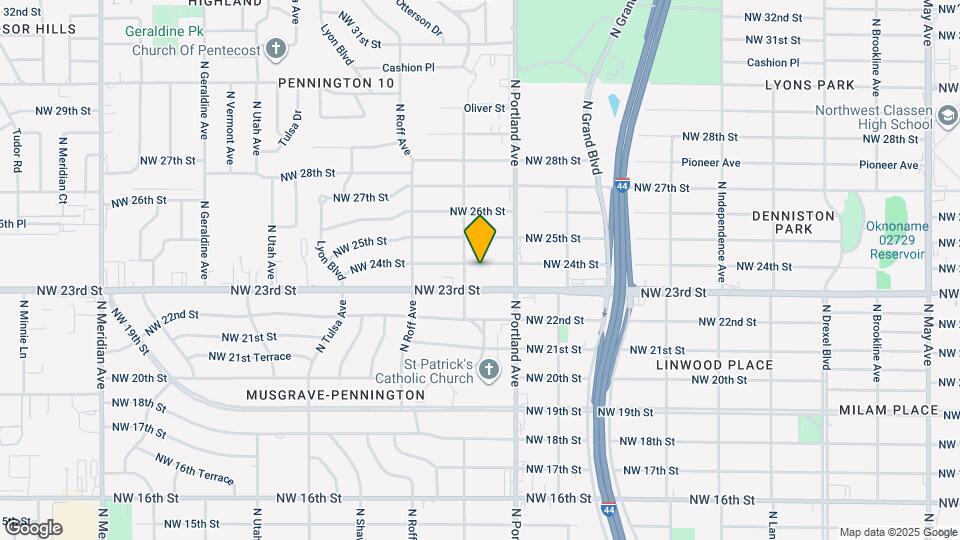 3732 NW 24th St Map and Location Details