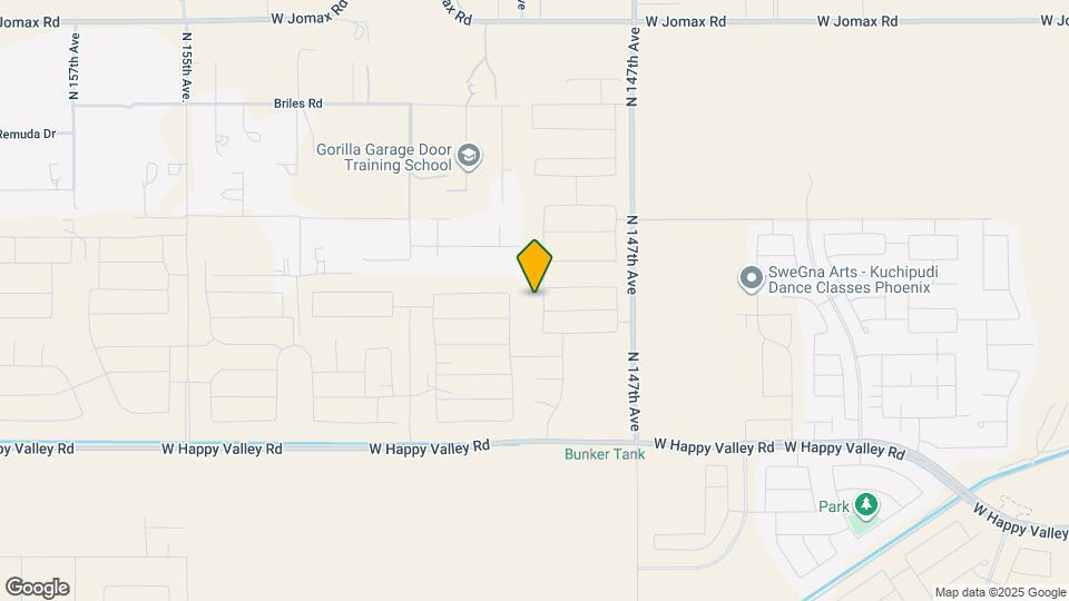 25544 N 148th Dr Map and Location Details