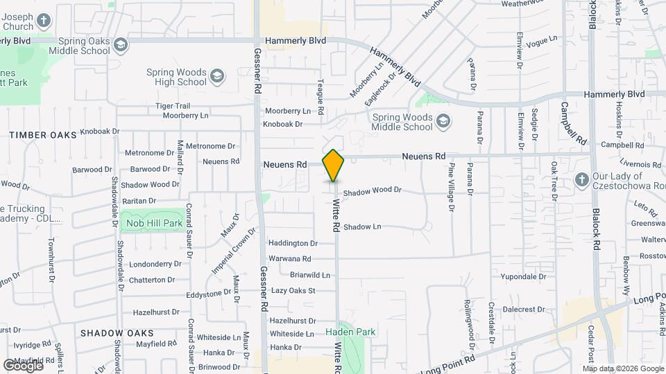 1805 Witte Rd Map and Location Details