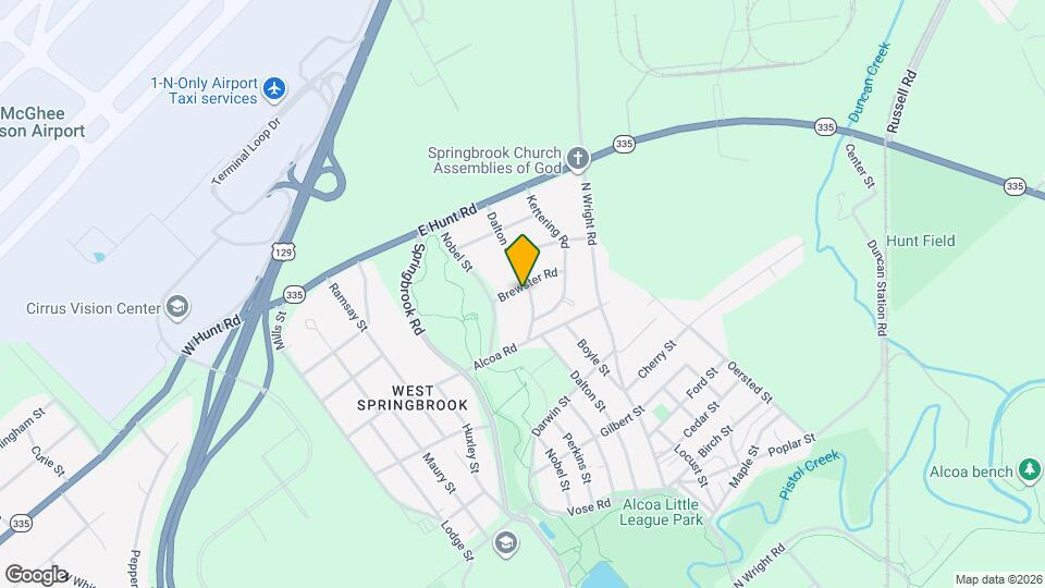 1755 Dalton St Map and Location Details