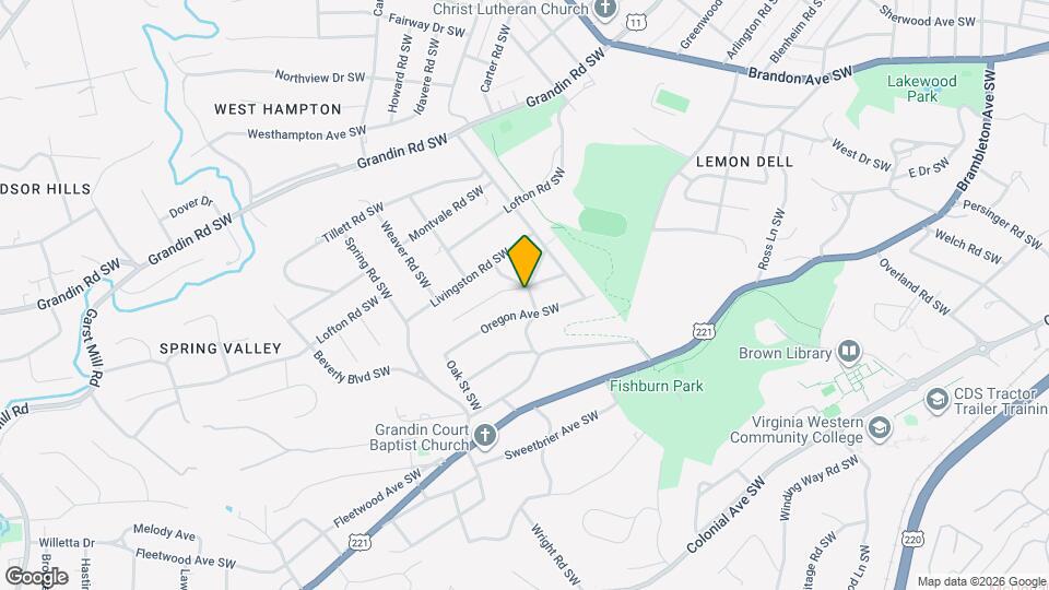 2502 Alberta Ave SW Map and Location Details