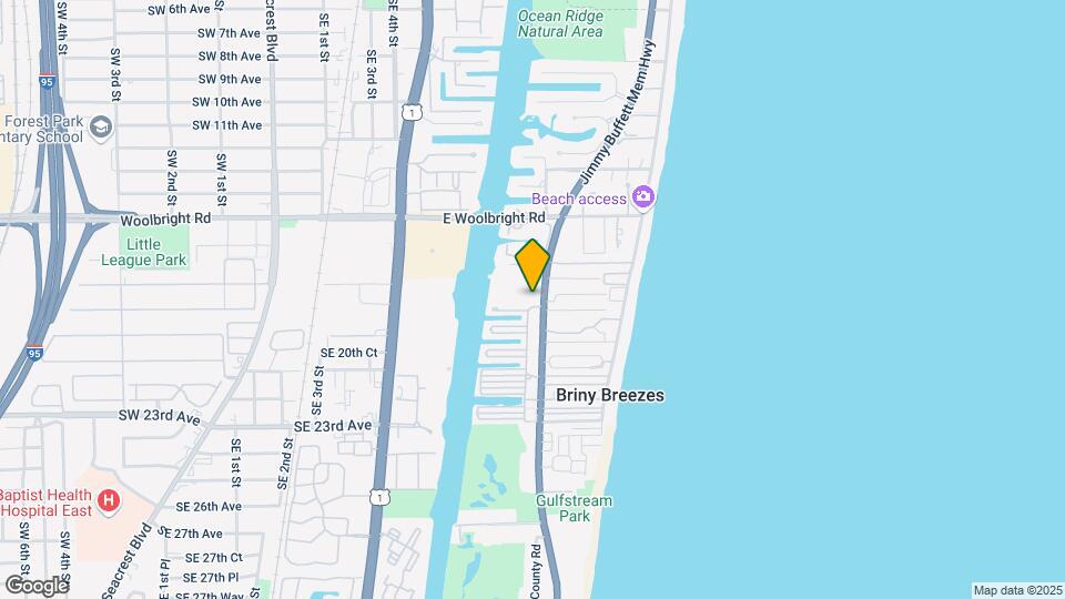 5510 N Ocean Blvd Mapa y Detalles de la Ubicación
