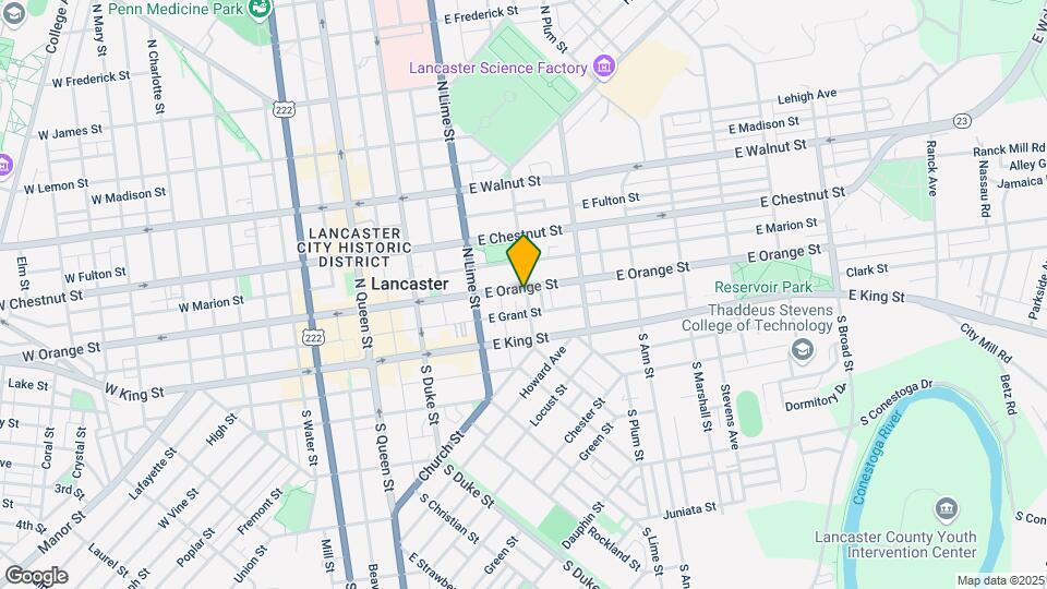 246 E Orange St Map and Location Details