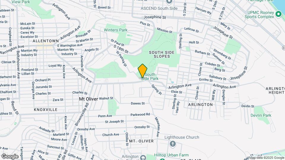 1933 Arlington Ave Mapa y Detalles de la Ubicación