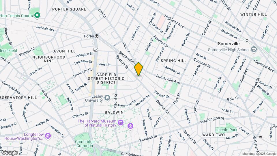 295 Beacon St, Unit 287-1 Mapa y Detalles de la Ubicación