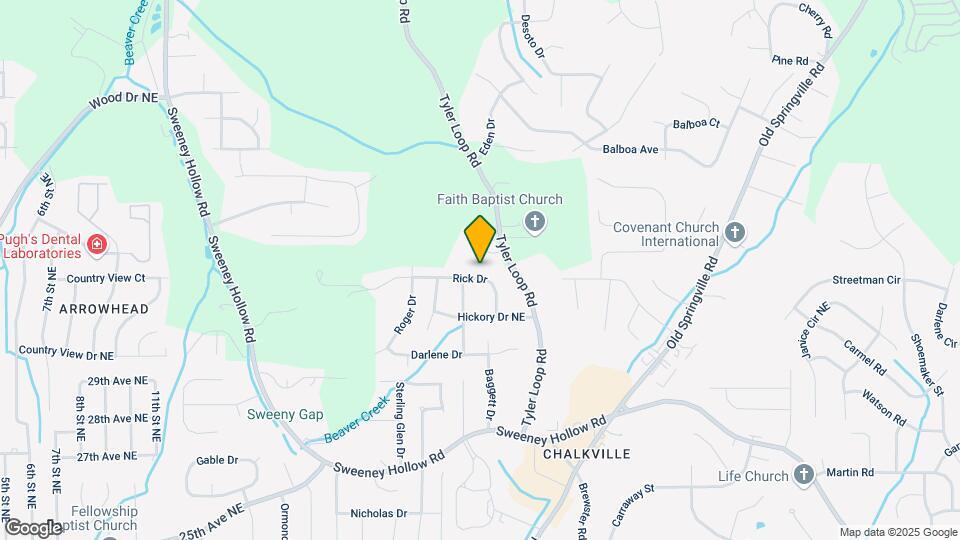 5154 Rick Dr Map and Location Details