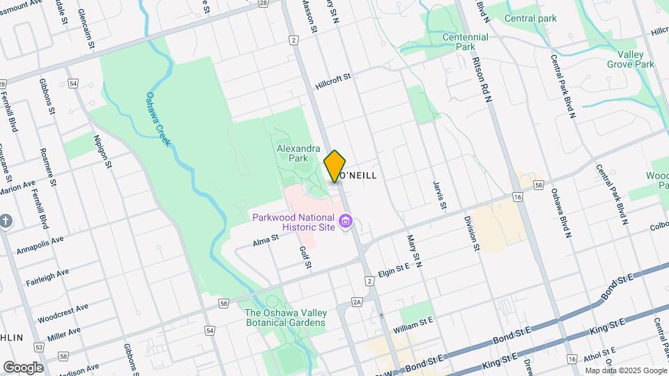 350 Simcoe St N Map and Location Details