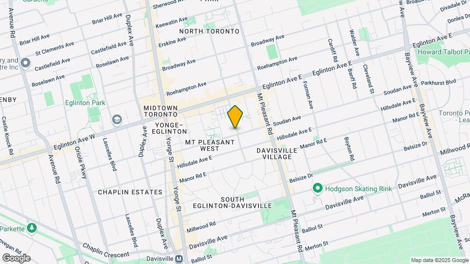 68 Redpath Av Map and Location Details