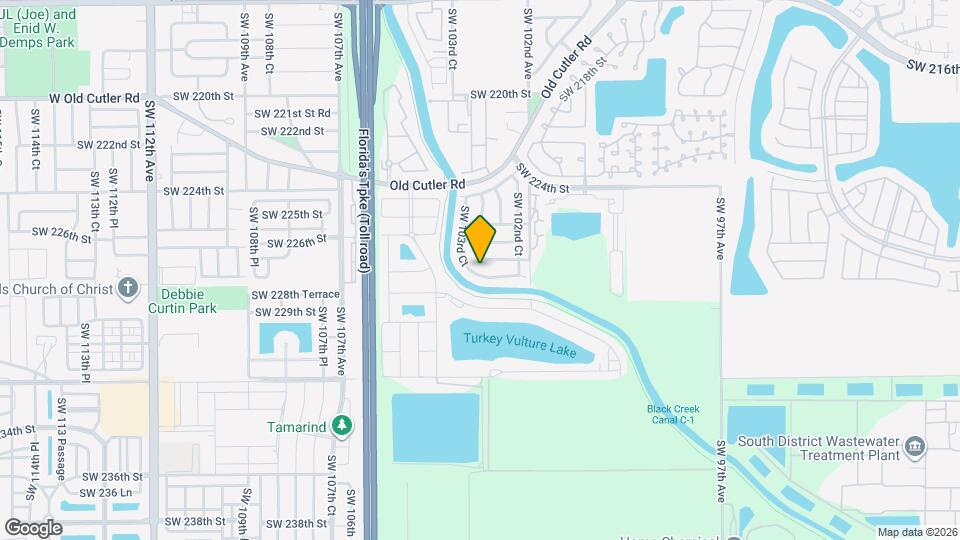 22721 SW 103rd Ct Map and Location Details