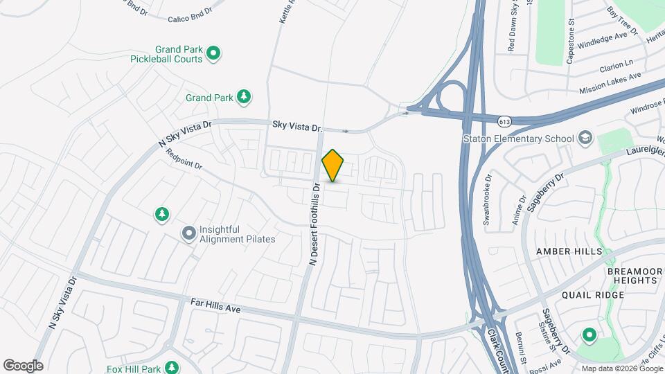 11712 Bearpaw Meadow Ave Map and Location Details