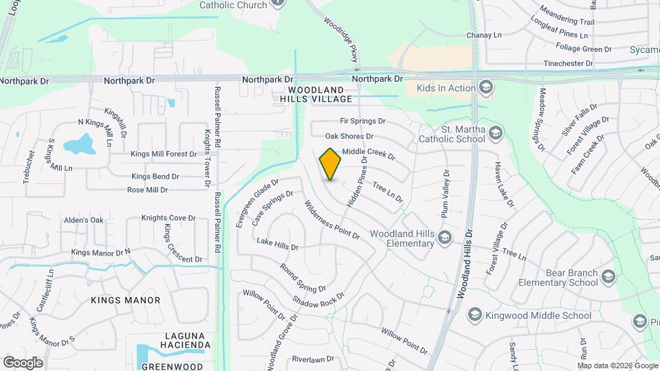 2055 Little Cedar Dr Map and Location Details