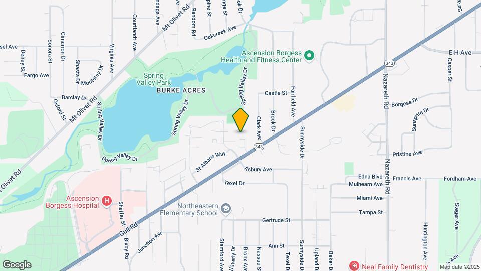 2117 Lakewood Dr Map and Location Details