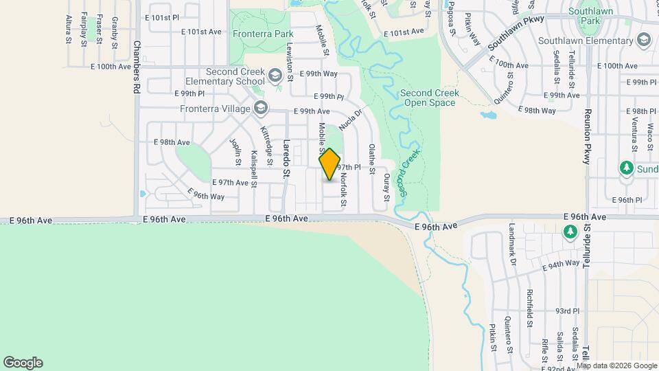 16424 E 97th Ave Map and Location Details