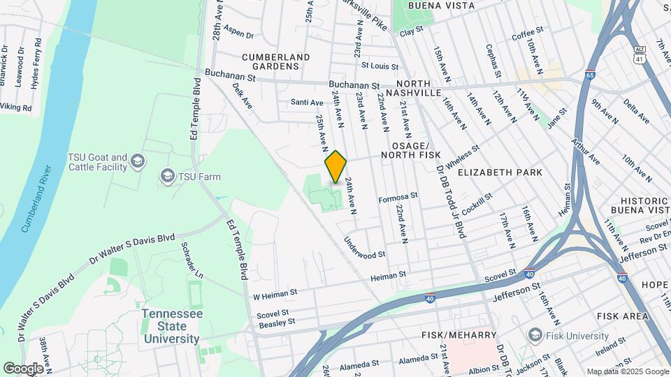 1622 25th Ave N Map and Location Details