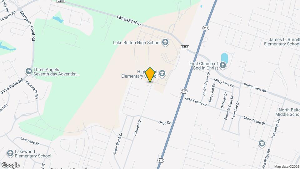 9904 Maplewood Ct Map and Location Details