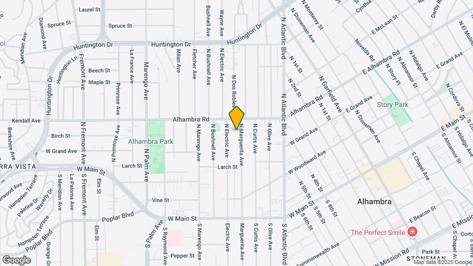 503 N Marguerita Ave Map and Location Details