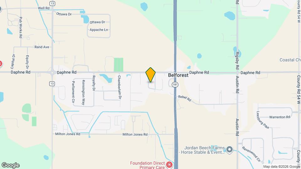 25920 Argonne Dr Map and Location Details