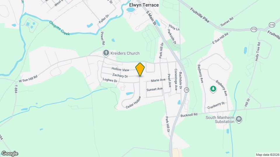 285 Cedar Hollow Map and Location Details