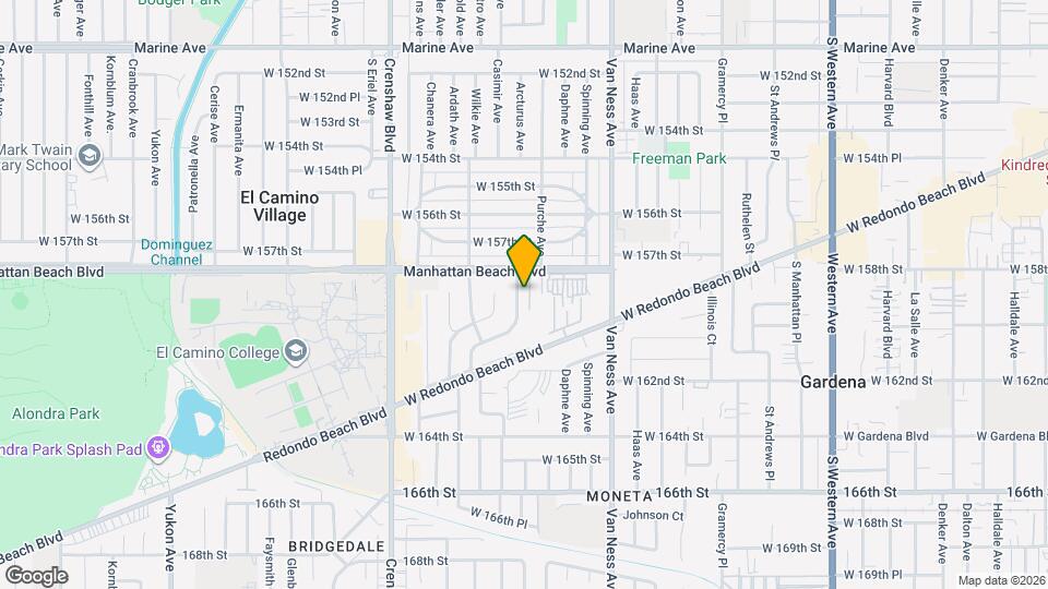 15820 Arcturus Ave, Unit B Map and Location Details
