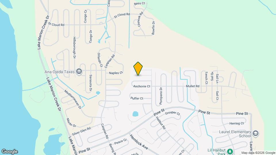 327 Salmon Ct Mapa y Detalles de la Ubicación