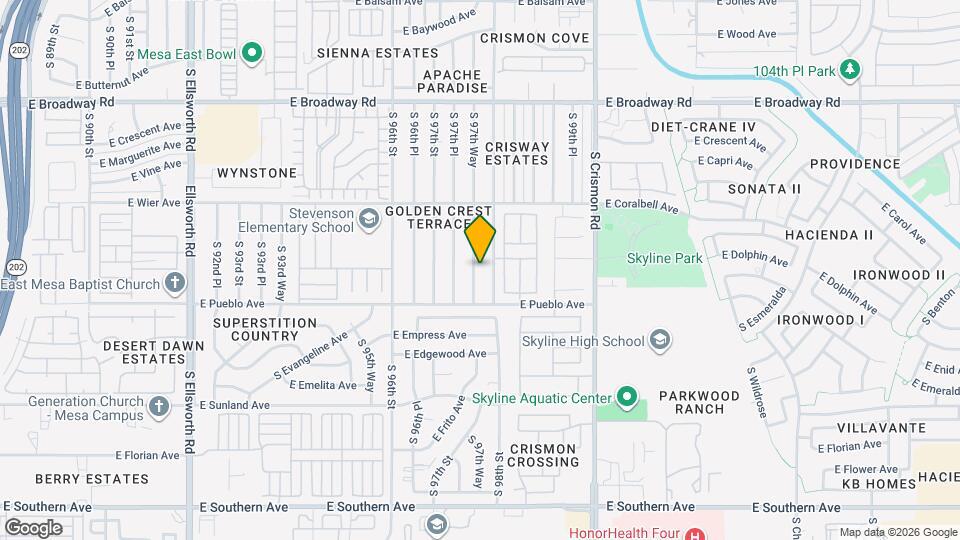 725 S 97th Way Map and Location Details