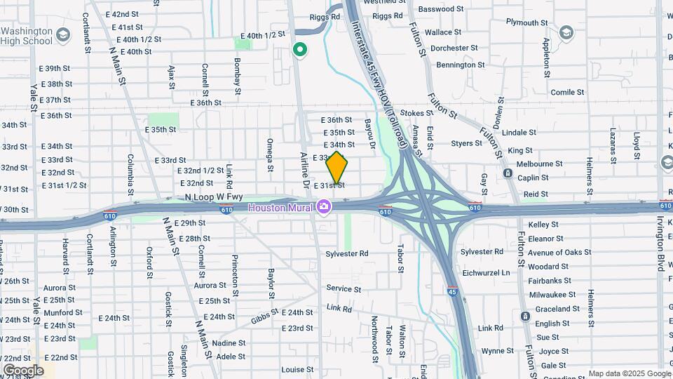 1404 E 31st St Map and Location Details