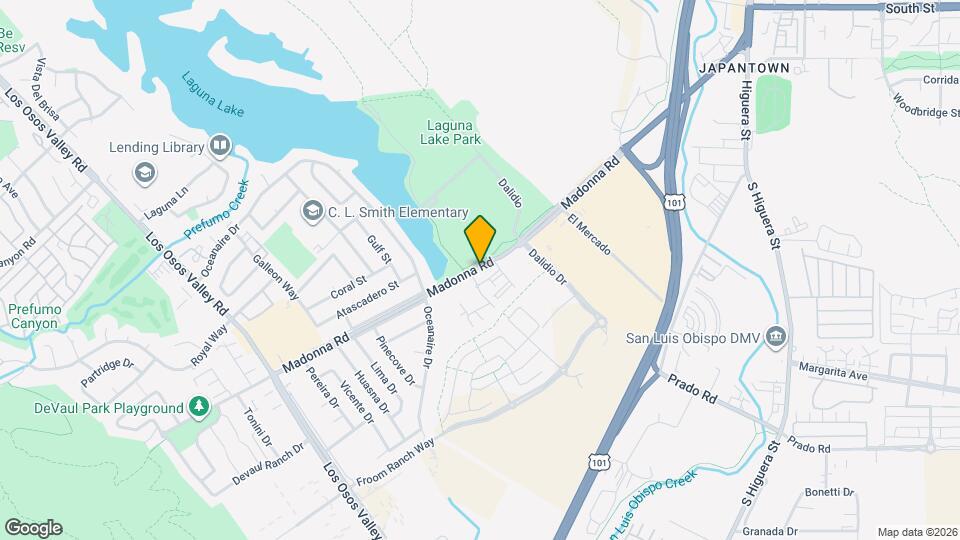 815 Madonna Rd Map and Location Details