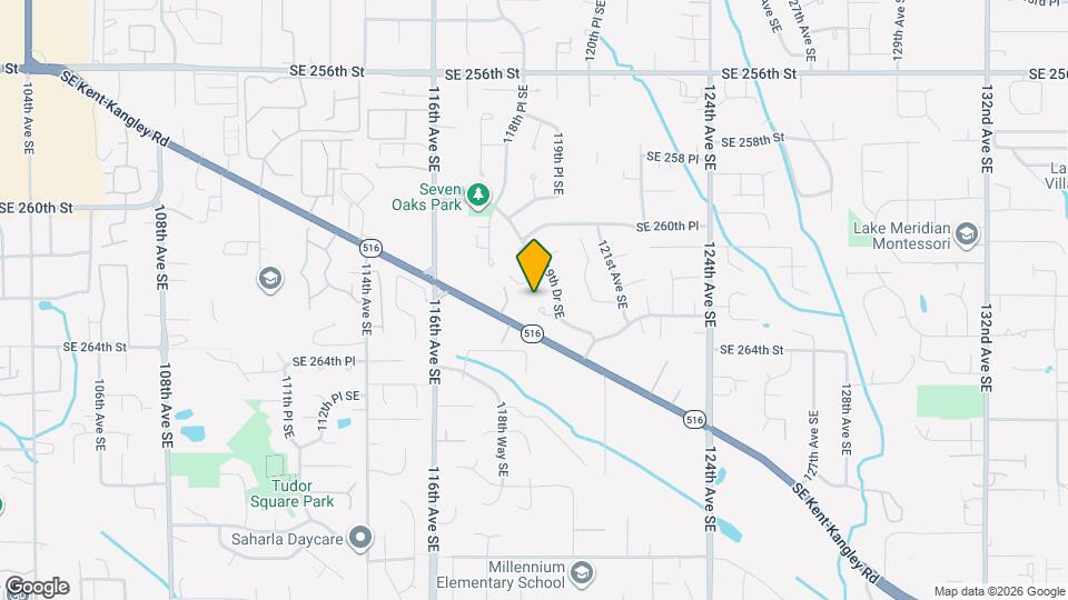 11834 SE 263rd Ct Map and Location Details