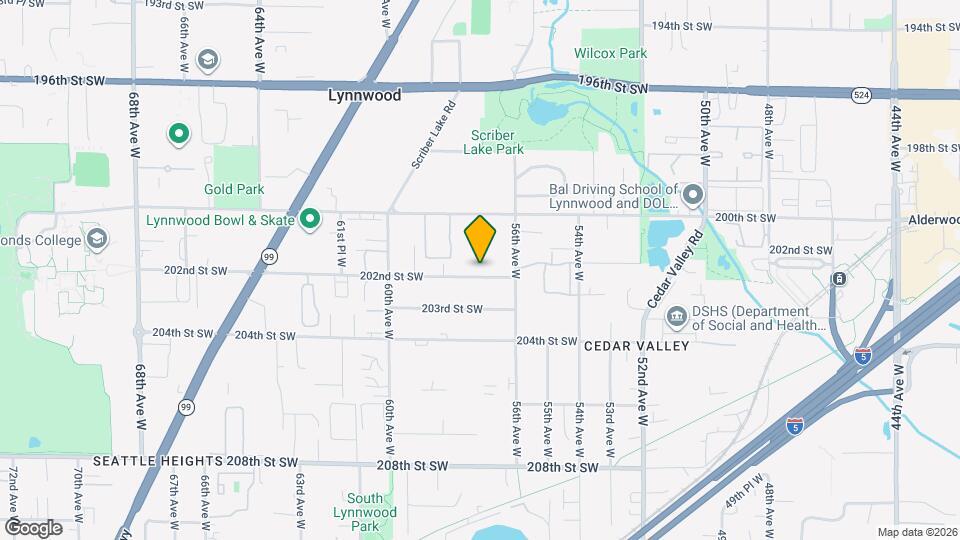 5703 202nd St SW Mapa y Detalles de la Ubicación
